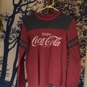 Vintage style Coca-Cola lg sleeve tee Men’s S